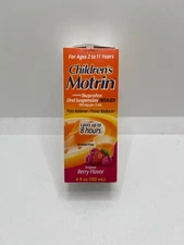 Motrin Kids' *DAMAGED BOX* NSAID General Pain Reliever *09/2027* - Berry - 2 - 4