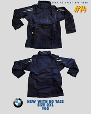 BMW Motorrad Rain Jacket – Size 2XL – NEW (No Tags) – Navy Blue