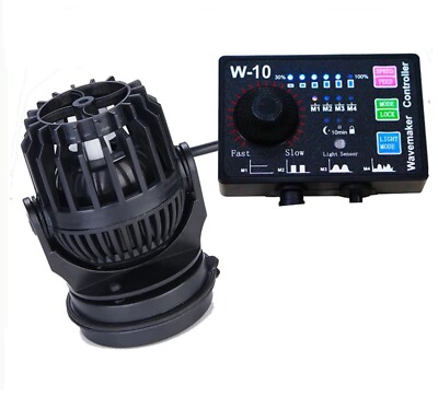 New Hsbao W-10 Controllable 24v DC Wave Maker Powerhead Pump 4000L/H (1056GPH)