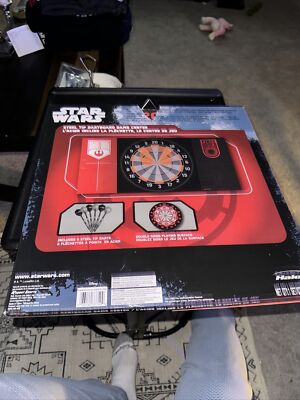 Halex Star Wars THE FORCE AWAKENS Dart Board, USED, W/ 6 Darts | eBay