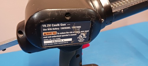 Craftsman Akku Abdichtpistole 19,2 V nur Werkzeug 315.115960 guter Zustand - Bild 5 von 14