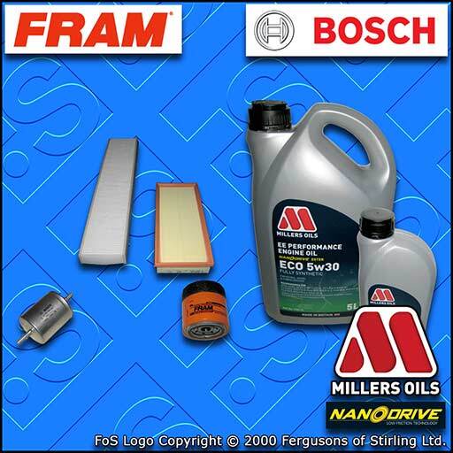 SERVICE KIT FORD MONDEO MK3 3.0 V6 ST220 OIL AIR FUEL CABIN FILTERS +OIL (03-07)