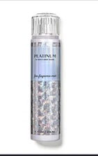 bath and body works platinum body mist 8oz.