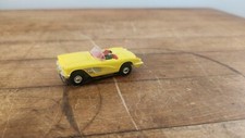Aurora T Jet Vibrator 60  s Corvette Convertible Yellow Untested