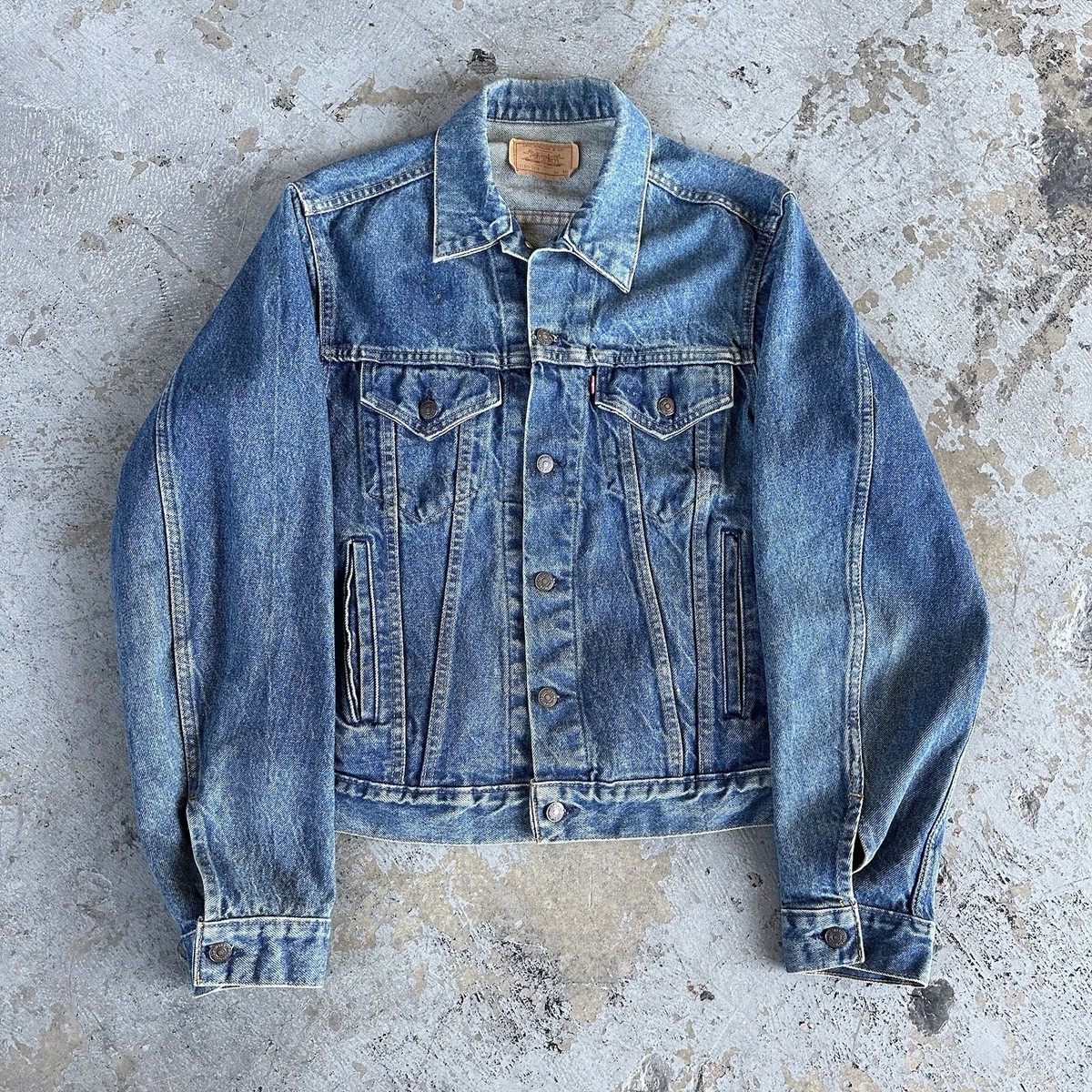 Vintage Levi's Blue Dark Wash Type 3 Denim Trucker Jacket