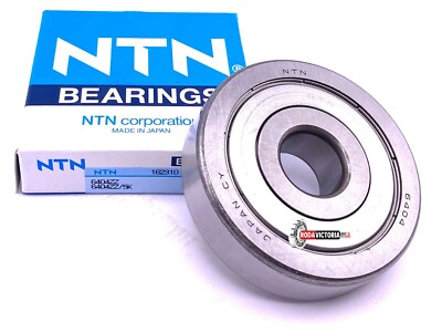 NTN Japan 6404 ZZ/5K Deep Groove Ball Bearing, Metal Shielded