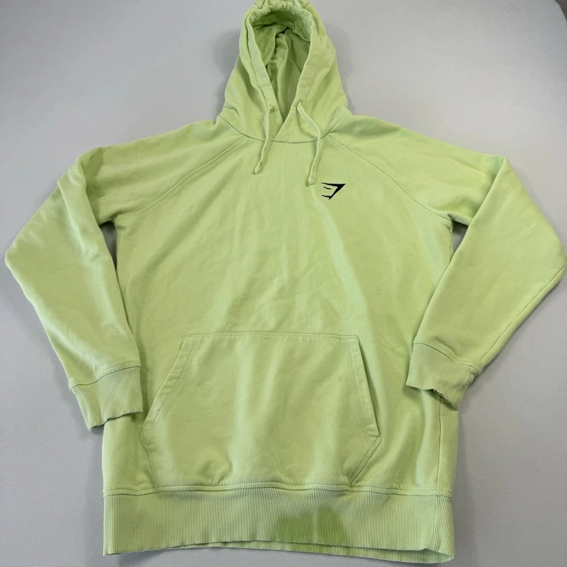 gymshark bright pullover cotton polyester hoodie