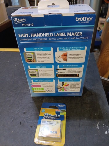 Brother P-Touch PT-H110 Portable Label Maker PTH110 - Picture 4 of 4