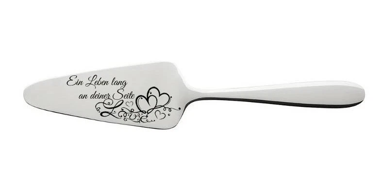 Villeroy & Boch Kuchenheber Gravur nach Wunsch Edelstahl Tortenheber Daily Line - Bild 2 von 4