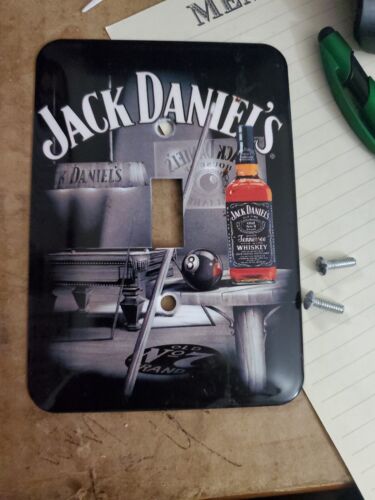 Jack Daniels Vintage Płyta pokrywy przełącznika światła 5"x3,5" - Zdjęcie 1 z 1