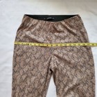 ZARA Basic Women's Faux Snakeskin High Waisted Pants Size Medium — photo 8