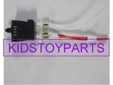 NEW! Fisher Price Power Wheels FOOT SWITCH & CONNECTOR FOR JEEP AND OTHERS