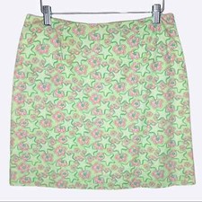 Vineyard Vines Margo Starfish Hibiscus Skirt size 4
