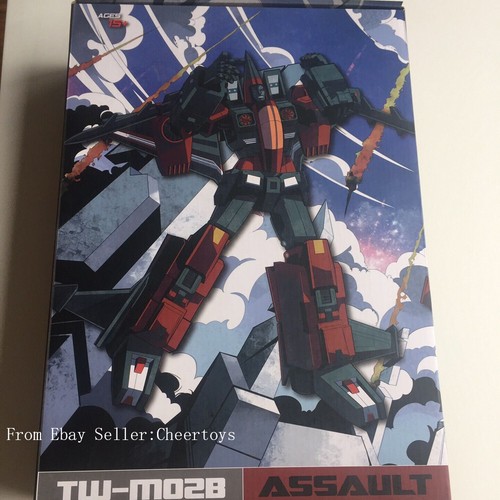 1PCS TW G1 Figure TW-M02B Assault Scale YM-04 Ramjet ToyWorld In stock - Picture 6 of 12