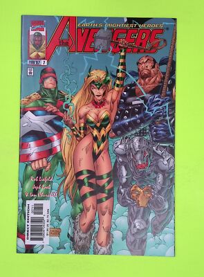 Avengers #7 Vol. 2 1997 Marvel Comics Mid Grade Comic Book A39-14