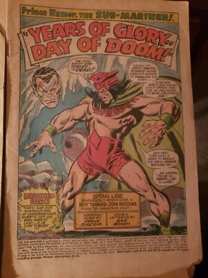 Sub MARINER # 1 CREEPER #2 THE FLASH GIANT NO 178. See Description