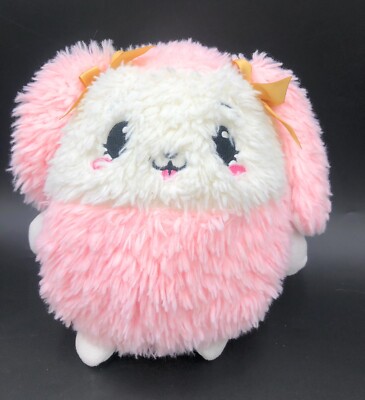 Pikmi Pops Surprise Pudel Hund Plüschtier 9 Zoll Trüffel rosa & weißer Elch 2007