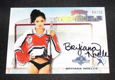 2014 Benchwarmer BRYIANA NOELLE Hockey #51 TOP SHELF Holo Foil Auto/10 PLAYBOY