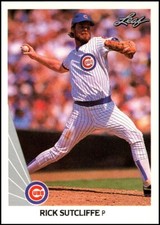 1990 Leaf #6 Rick Sutcliffe