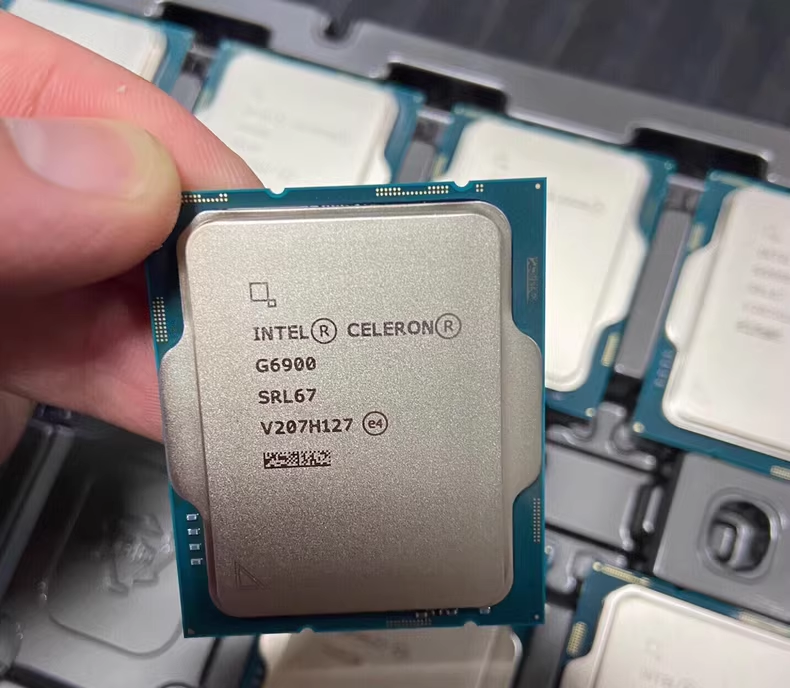 12th Gen Intel Celeron g6900 CPU Processor 3.4ghz Dual Core 46w