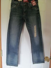 NWT Boy's size 12 Reg. ARIZONA JEAN CO. SKINNY Jeans,Med. Blue, Concert
