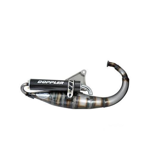 Silencieux carbone Doppler S3R Evolution pour réduire le bruit du MBK Booster