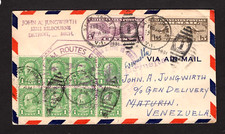 FFC  FAM 6 - 79  ST. THOMAS   Virgin Is   to  NATURIN VENEZUELA  2-11-1931