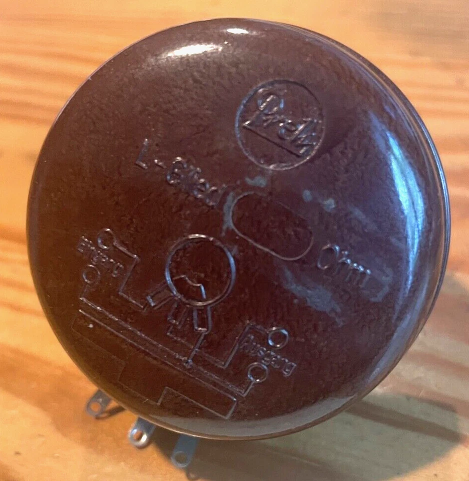 Preh Drehpotentiometer 1,6K Ohm Drahtpotentiometer Widerstand 1,6 K Ohm - Bild 2 von 3