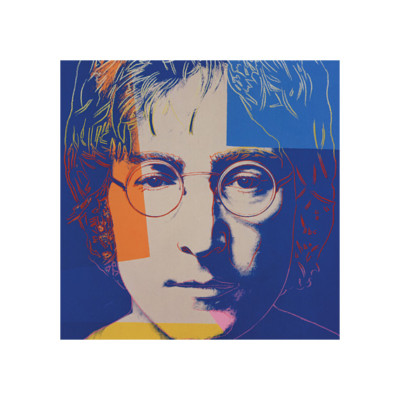 John Lennon x Andy Warhol Pop Art The Beatles Portrait 27x27