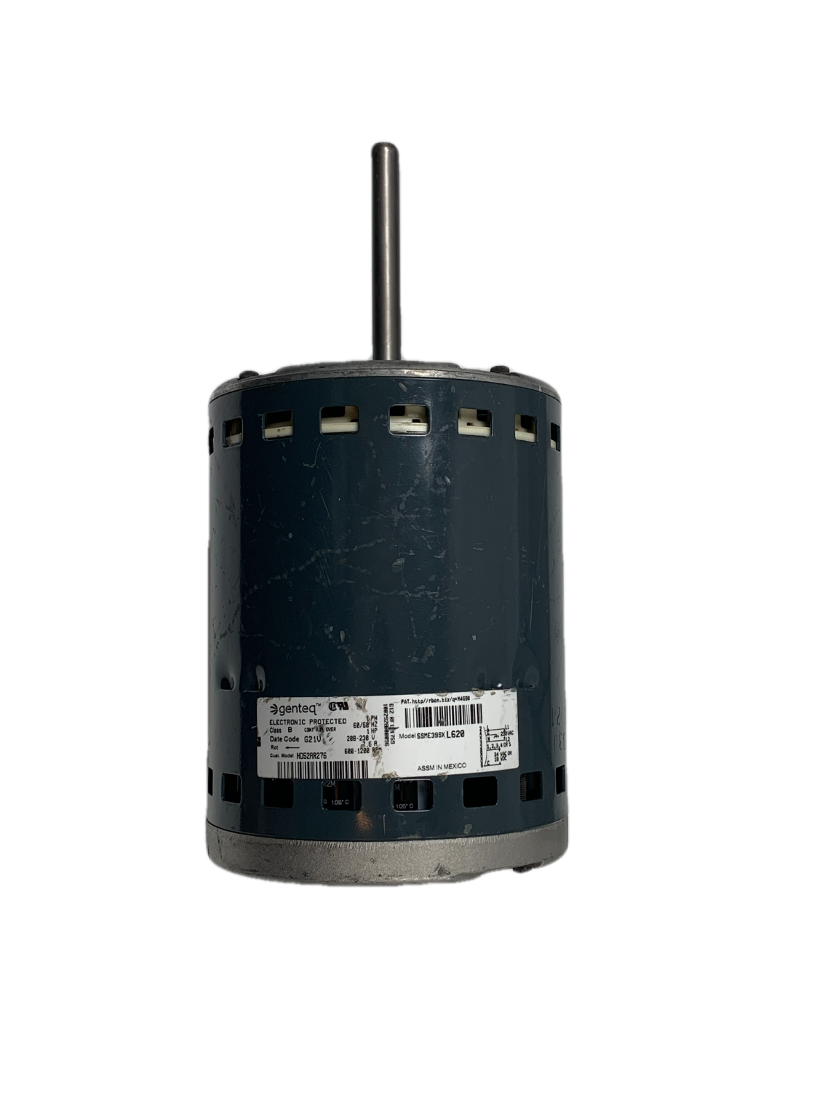 Genteq HD52AR276 Furnace Blower Motor & Module 1 HP Fits Carrier Bryant