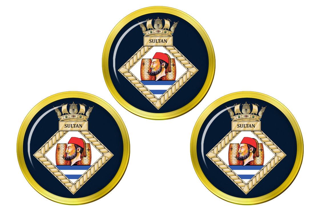 HMS Sultan, Royal Navy Golf Ball Markers