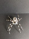 Handmade Hand-painted 4.5" Brown & White Marbled Orb Weaver Spider Replica Figur — photo 10