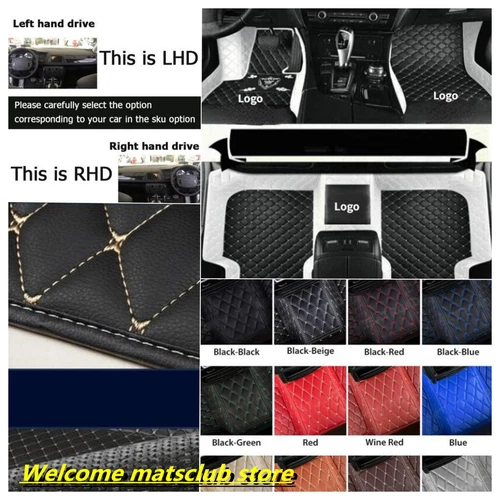 For Infiniti All Models Car Floor Mats Auto Carpets Waterproof Pad Luxury Custom - Bild 8 von 37