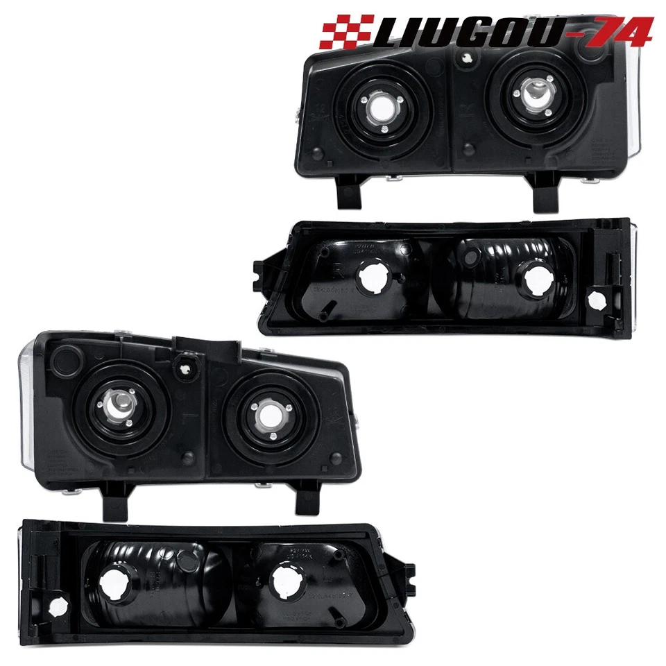 Juego de faros antiniebla aptos para Chevy Avalanche Silverado 1500 2500HD 2003-2007 Foto 3 de 4