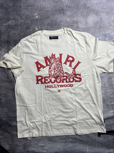 Amiri Wolf Records T-Shirt 3XL