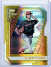 2021 Panini Elite Extra ROBERT GASSER Status GOLD Die-Cut RC Rookie Card 10/10