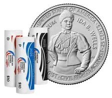2025 PDS Ida B Wells American Women Quarter 3 Coin Set