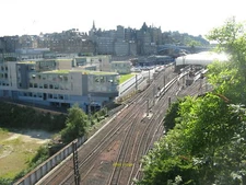 Photo 12x8 Looking down from Jacob's Ladder From the steps connecting Calt c2013