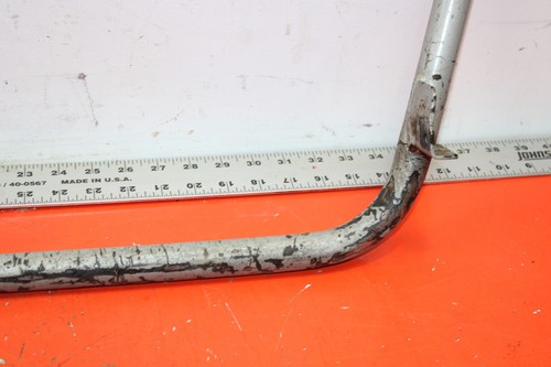 2002 BOMBARDIER CANAM QUEST 500 600 REAR METAL BUMPER GRAB BAR BENT 705000210 - Picture 6 of 10