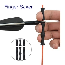 Bowstring Finger Saver Protective Finger Guard for shooting Child Guard  1X