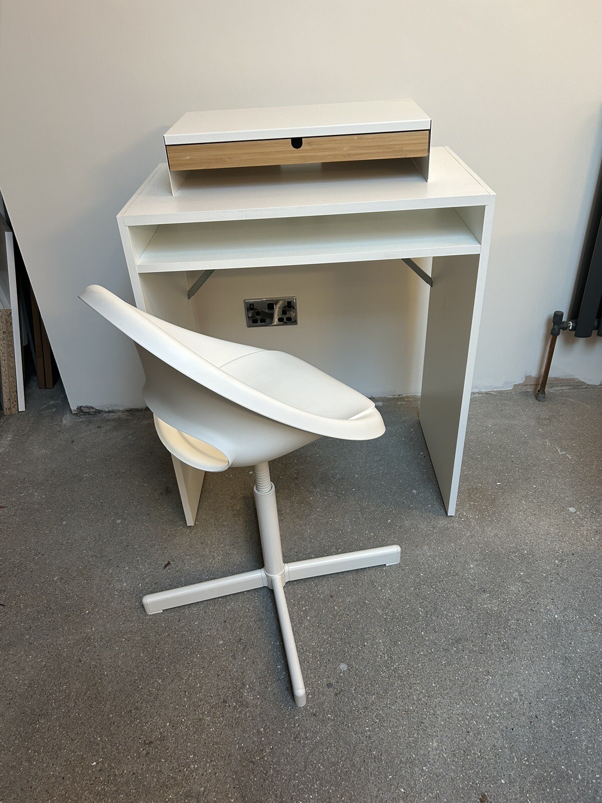 IKEA Children’s White Loberge/Sibben Desk Chair eBay