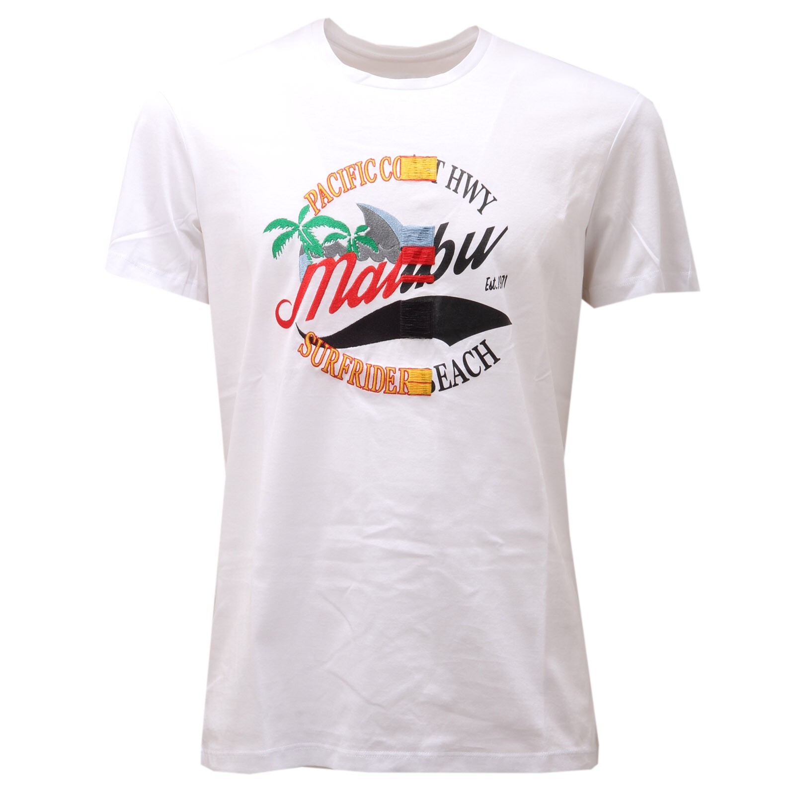 9583AD мужская футболка maglia uomo PREMIUM MOOD из денима и улучшенного хлопка для мужчин 24190₽