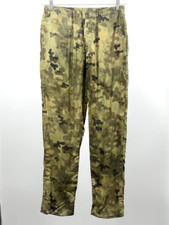 Dries Van Noten SS21 Camo Viscose Pants size 48