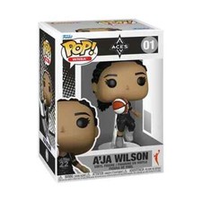 Funko POP! AJa Wilson WNBA Las Vegas Aces Figure #01 + Protector