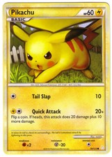 POKEMON • Pikachu HEARTGOLD & SOULSILVER 78/123 NM on eBay