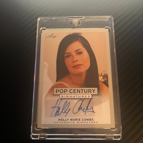 2013 Leaf Pop Century Holly Marie Combs Charmed Auto Card - 23/25 - 第 1/2 張圖片