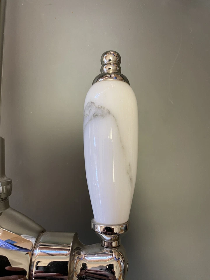 Raro grifo de barra Carrera Phylrich níquel pulido Foto 4 de 4