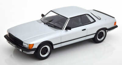 KK Scale - 1:18 Mercedes-Benz 500 SLC 6.0 AMG C107 Silver (1985)