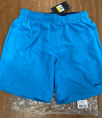 Nike 7  Volley Swim Short Size Medium Color Light Blue Fury
