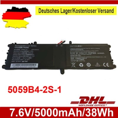 5000mAh 5059B4-2S-1 Li-ion Akku für CHUWI GemiBook pro CWI528 DE